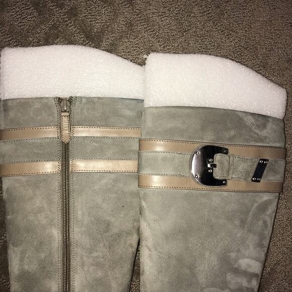 COLE HAAN Nicole Air Tall Boot Gray Suede Size 8 - Picture 8 of 8